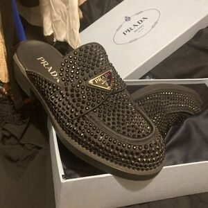 Embellished Prada shoes